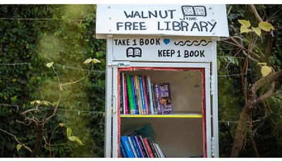 वालनट बिस्ट्रोले सुरु गर्‍यो ‘लिटल फ्री लाइब्रेरी’, अब रेष्टुरेण्टमा स्वादसँगै ज्ञान