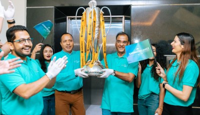 नेपाल प्रिमियर लिगको दोस्रो संस्करणको ट्रफी टुर सानिमा रिलायन्स लाइफमा